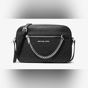 NWT Jet Set Large Logo Crossbody Bag